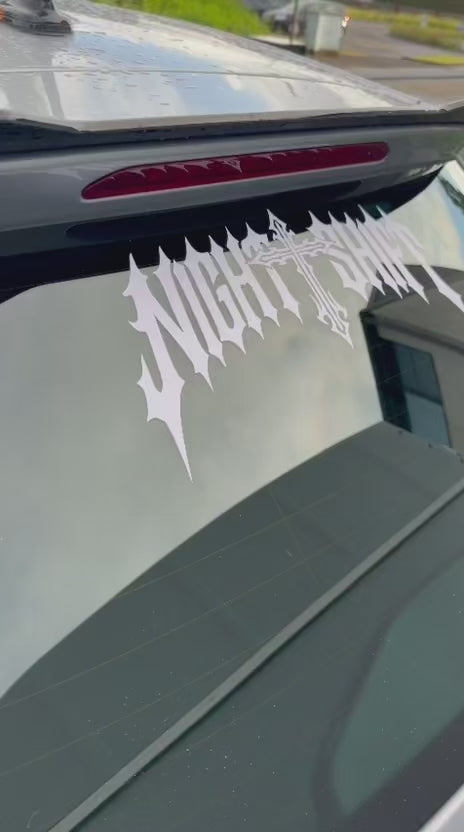 Cross Sticker